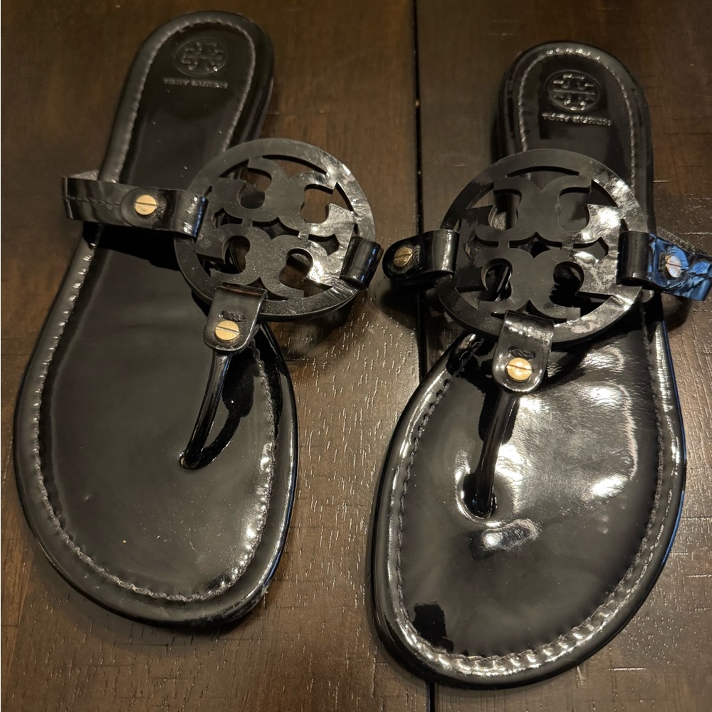 Tory Burch Black Sandals for Women